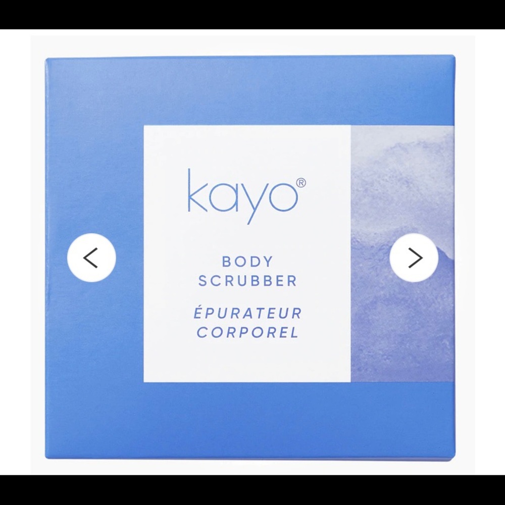 Kayo Hypoallergenic body scrubber
